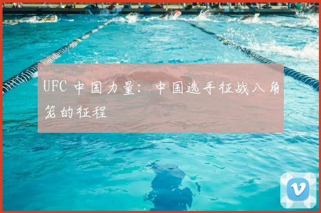 UFC 中国力量：中国选手征战八角笼的征程